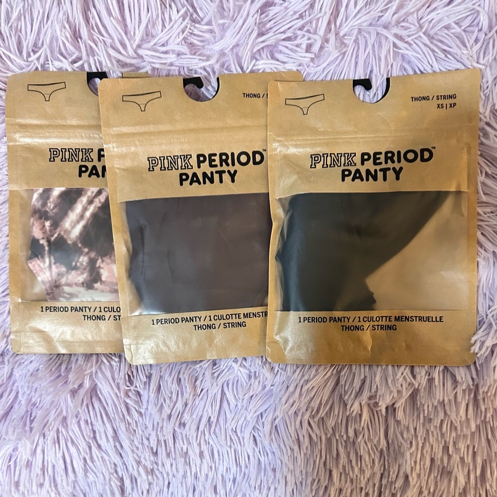 PINK Victoria's Secret Period Panty Set